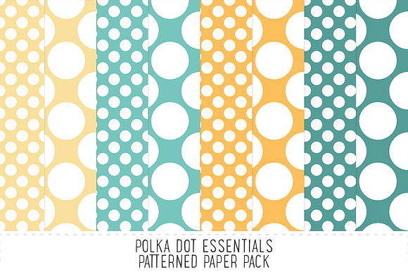 Lemon & Teal Pattern Paper Pack in Patterns - product preview 1
