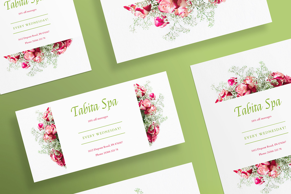 Flyers | Tabita Spa in Flyer Templates - product preview 8