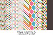 Bright Pattern Paper Pack
