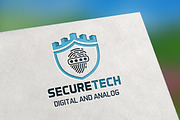 Securetech Logo Template