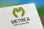 Metrica (Letter M) Logo