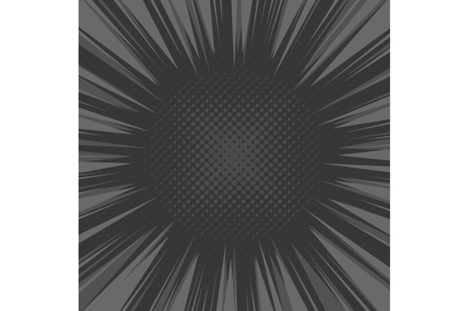 Comic Explosion Radial Background in Patterns - product preview 8