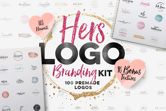 The Best Logo Creation Kit Bundle in Logo Templates - product preview 22