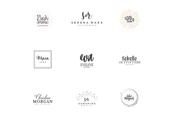 The Best Logo Creation Kit Bundle in Logo Templates - product preview 37