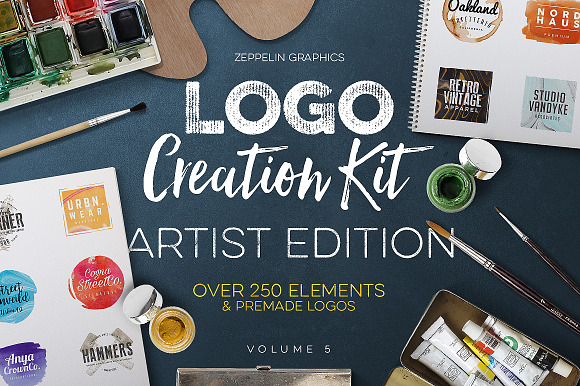 The Best Logo Creation Kit Bundle in Logo Templates - product preview 66