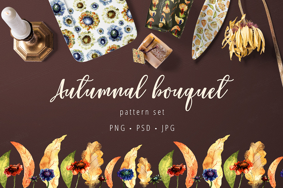 Autumnal bouquet - patterns in Patterns - product preview 8