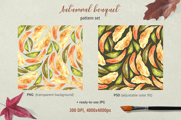 Autumnal bouquet - patterns in Patterns - product preview 1