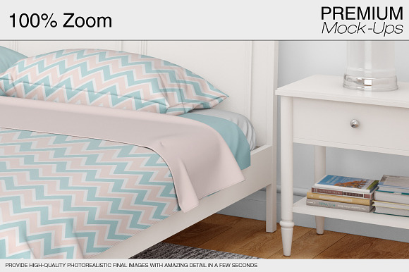 Beddings Set in Product Mockups - product preview 6