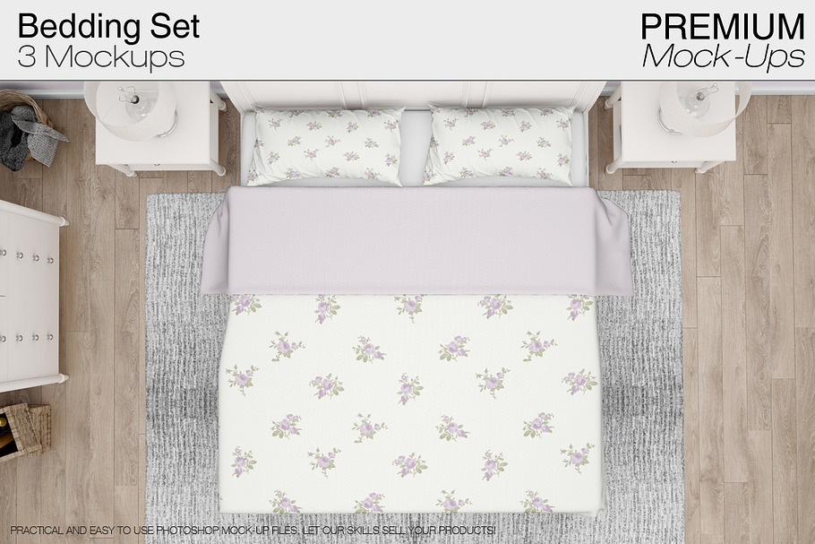 Beddings Set in Product Mockups - product preview 8