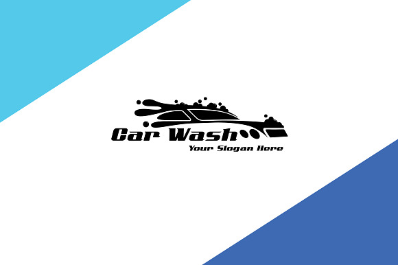 Car  Wash Logo Template in Logo Templates - product preview 1