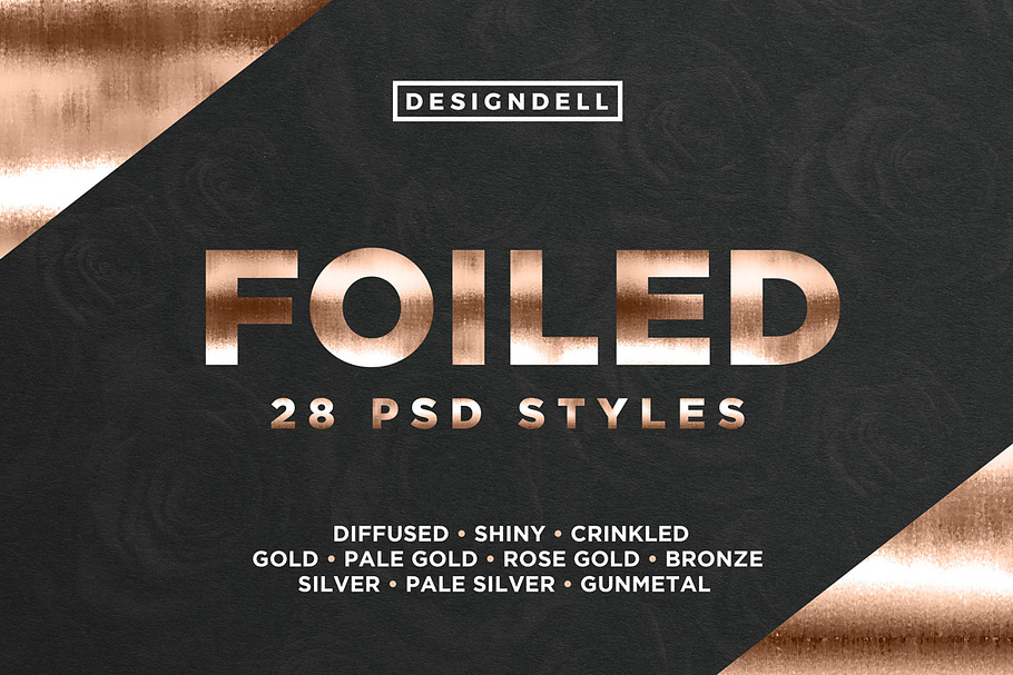 Foiled Photoshop Styles