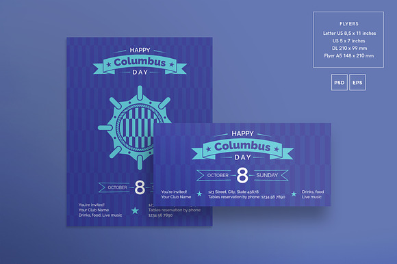 Promo Bundle | Columbus Day in Templates - product preview 2