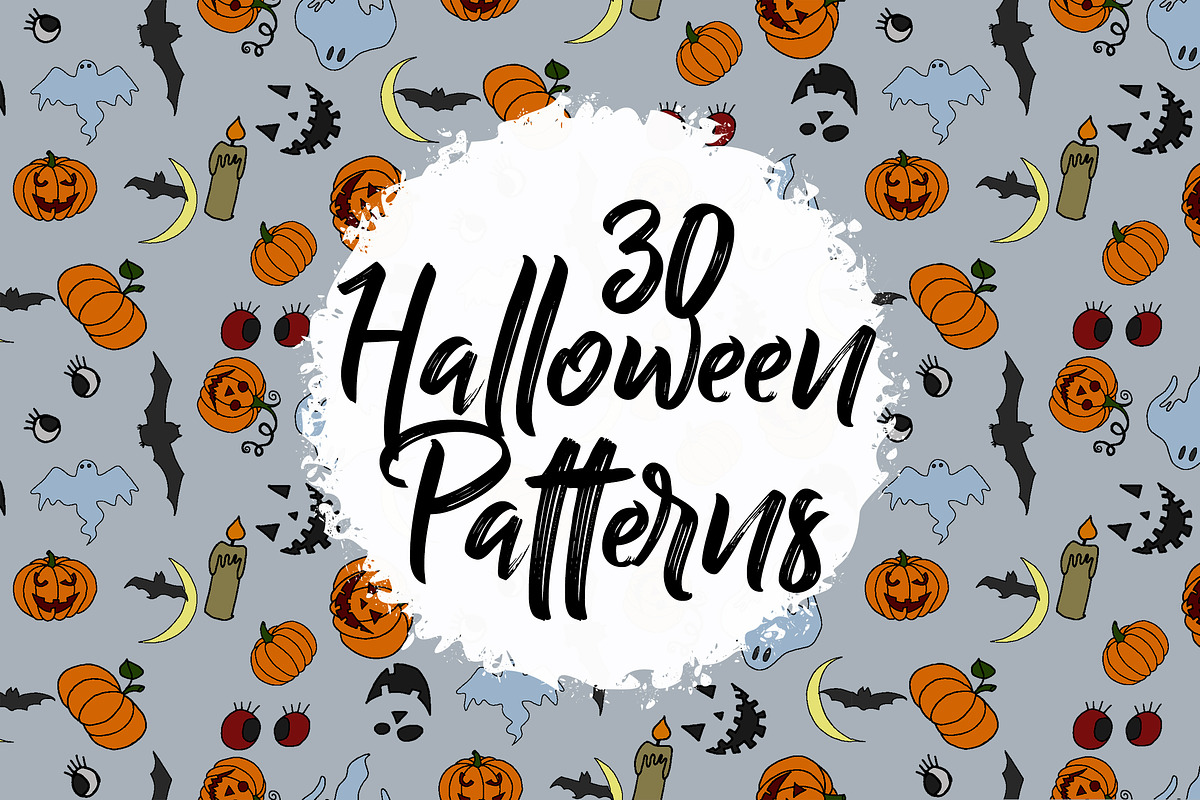 HALLOWEEN BUNDLE. 30 patterns.  in Patterns - product preview 8
