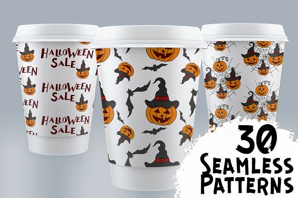 HALLOWEEN BUNDLE. 30 patterns.  in Patterns - product preview 1