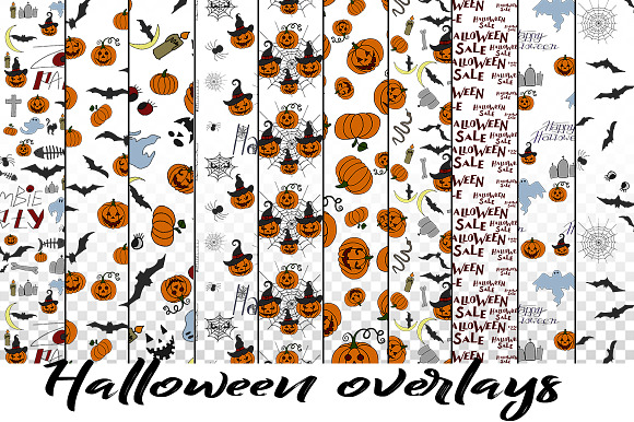 HALLOWEEN BUNDLE. 30 patterns.  in Patterns - product preview 3