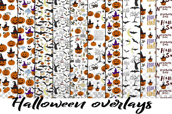 HALLOWEEN BUNDLE. 30 patterns.  in Patterns - product preview 4