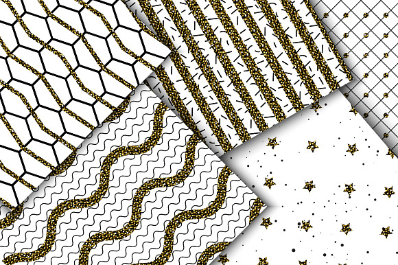 Abstract Glitter Seamless Patterns in Patterns - product preview 2