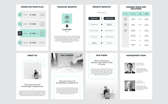 A4 Project Proposal Keynote in Keynote Templates - product preview 4