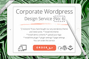 Corporate Identity WordPress Site N6