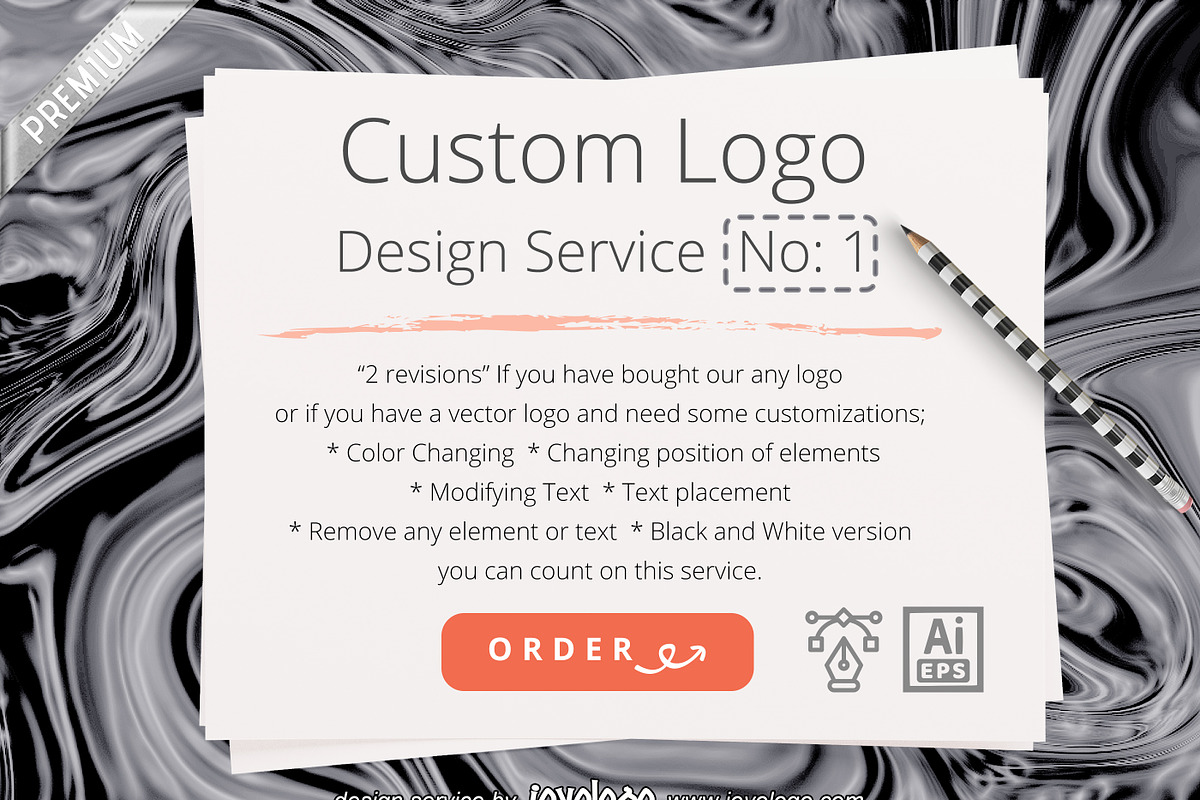 Logo Customization Service No 1  in Logo Templates - product preview 8