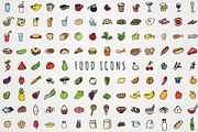 Hand Drawn Food & Drink Icons