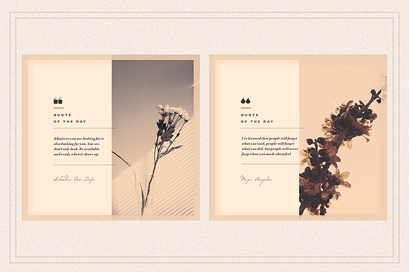 SERENITY Social Media Quote pack in Instagram Templates - product preview 1