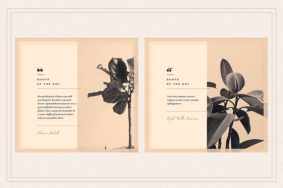 SERENITY Social Media Quote pack in Instagram Templates - product preview 3