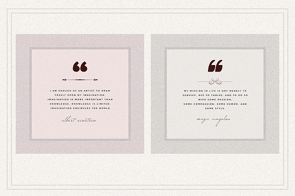 AMBIENT VOL2 Social Media quote pack in Instagram Templates - product preview 5