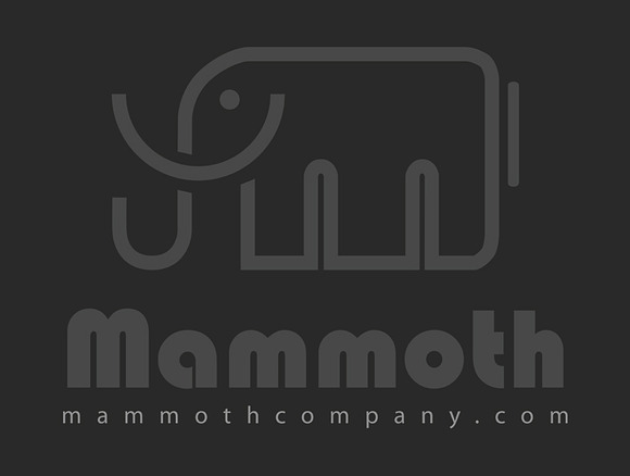 MAMMOTH LOGO in Logo Templates - product preview 1