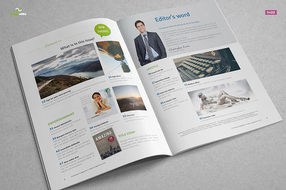 AmazingMagazine Template in Magazine Templates - product preview 1