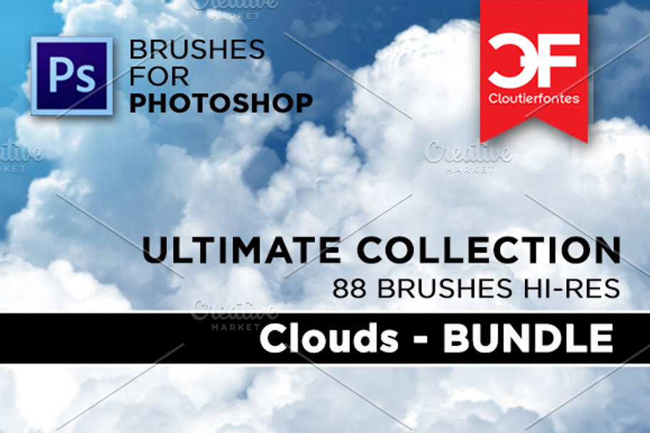 Ultimate Clouds brushes Collection in Photoshop Brushes - product preview 8