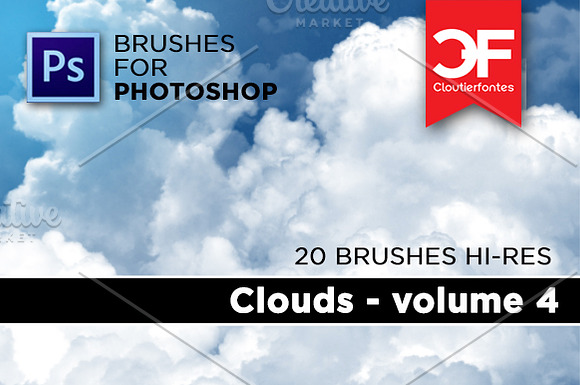 Ultimate Clouds brushes Collection in Photoshop Brushes - product preview 7