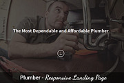 Plumber - One Page Template