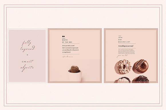 PASTRY & COFFEE Socialmedia Template in Facebook Templates - product preview 5