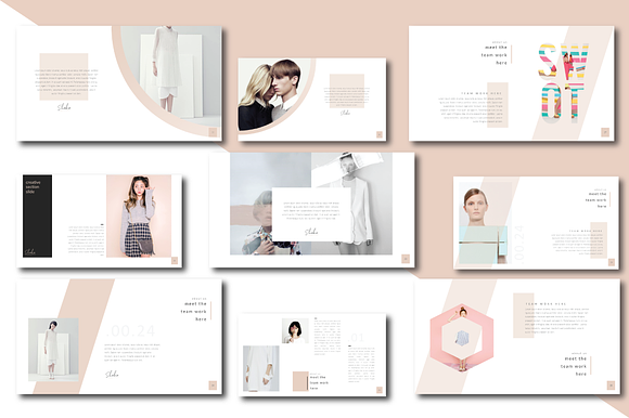 Shoko Minimal Presentation in PowerPoint Templates - product preview 3