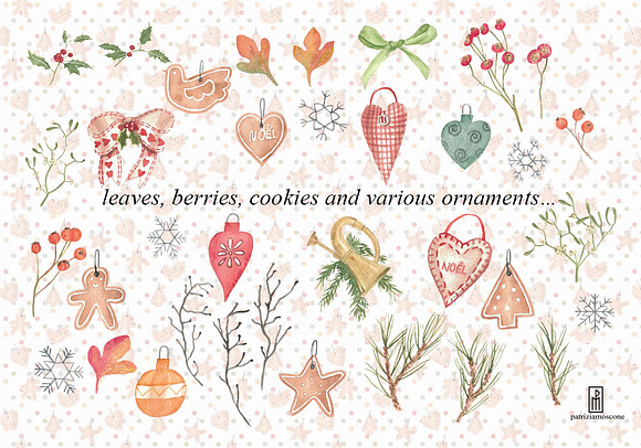 SWEET BUNNY CHRISTMAS in Illustrations - product preview 4