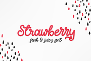 Strawberry - Fresh & Juicy Script