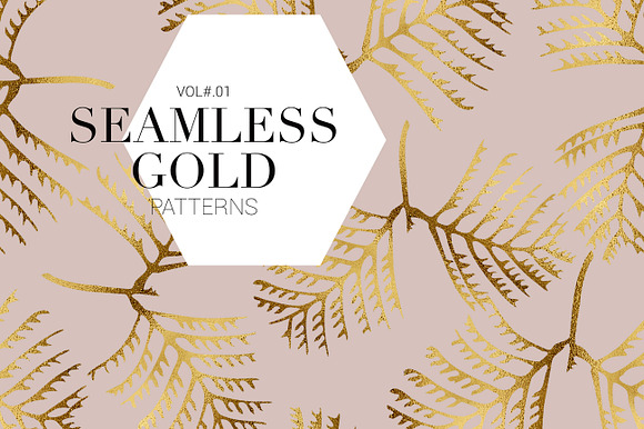 Exquisite Gold Patterns! Vol#.01 in Objects - product preview 4