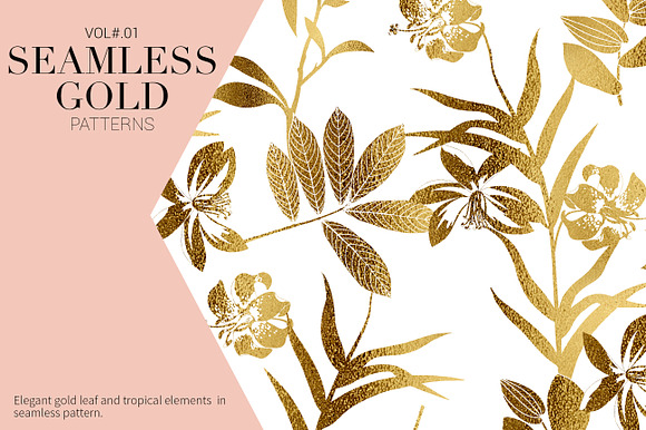Exquisite Gold Patterns! Vol#.01 in Objects - product preview 5