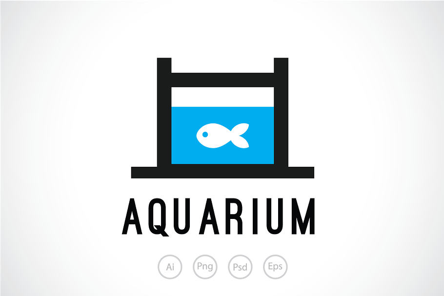 Small Aquarium Logo Template in Logo Templates - product preview 8