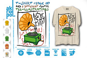 t-shirt Mock up and designs