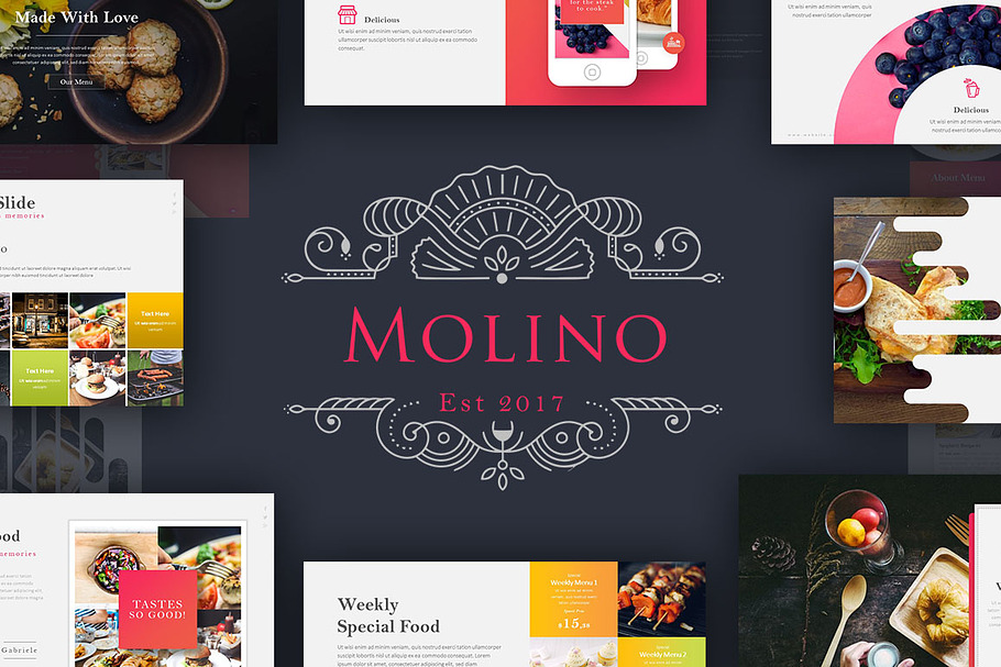 Molino - Food Presentation in PowerPoint Templates - product preview 8