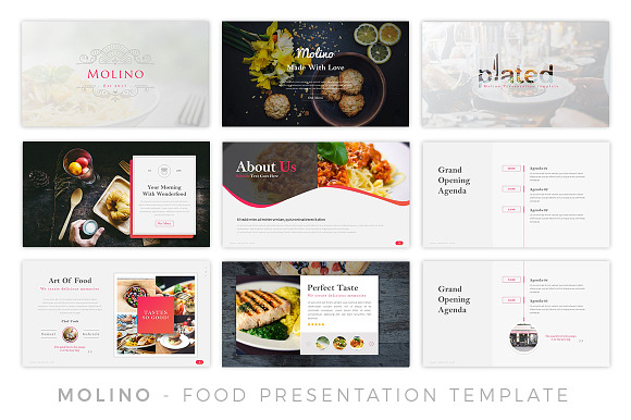 Molino - Food Presentation in PowerPoint Templates - product preview 1