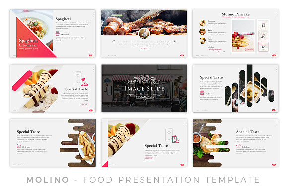 Molino - Food Presentation in PowerPoint Templates - product preview 2