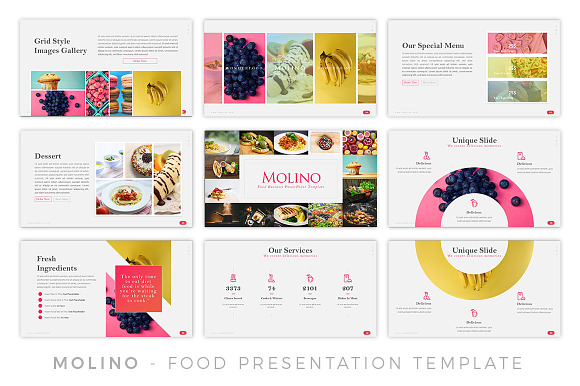 Molino - Food Presentation in PowerPoint Templates - product preview 3