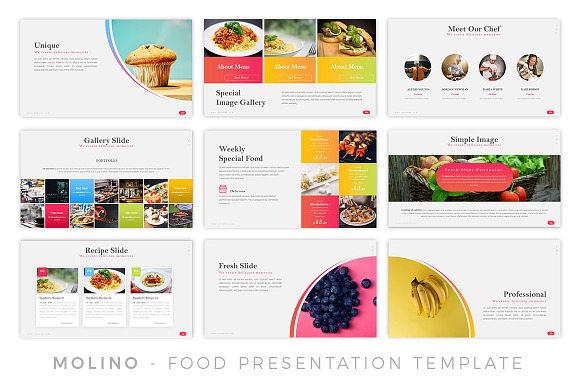 Molino - Food Presentation in PowerPoint Templates - product preview 4