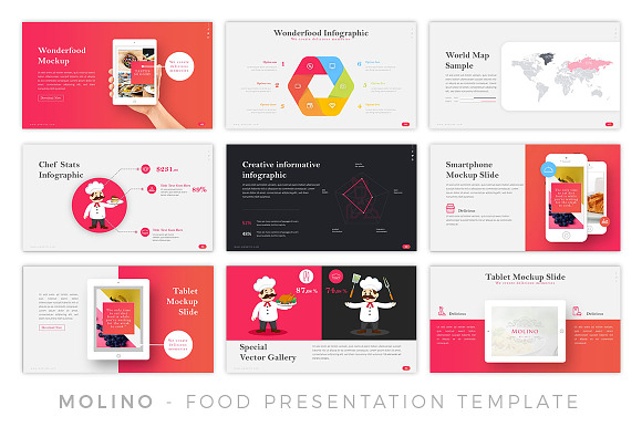Molino - Food Presentation in PowerPoint Templates - product preview 5