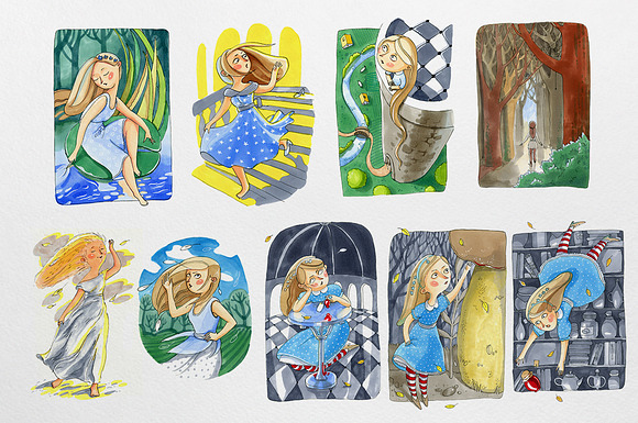 Color illustration about the girl in Illustrations - product preview 2
