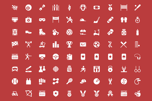 200 Sports Vector Icons in Sports Icons - product preview 1