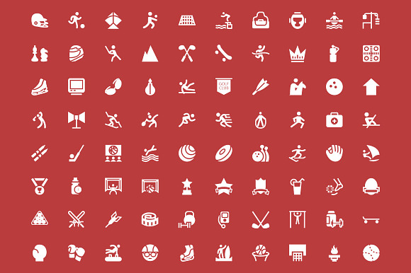 200 Sports Vector Icons in Sports Icons - product preview 2